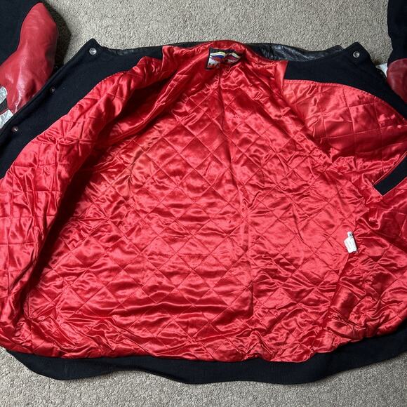 3XLT Jeff Hamilton VINTAGE 72-10 Chicago Bulls Air Jordan 96 NBA champion Jacket - Picture 4 of 16